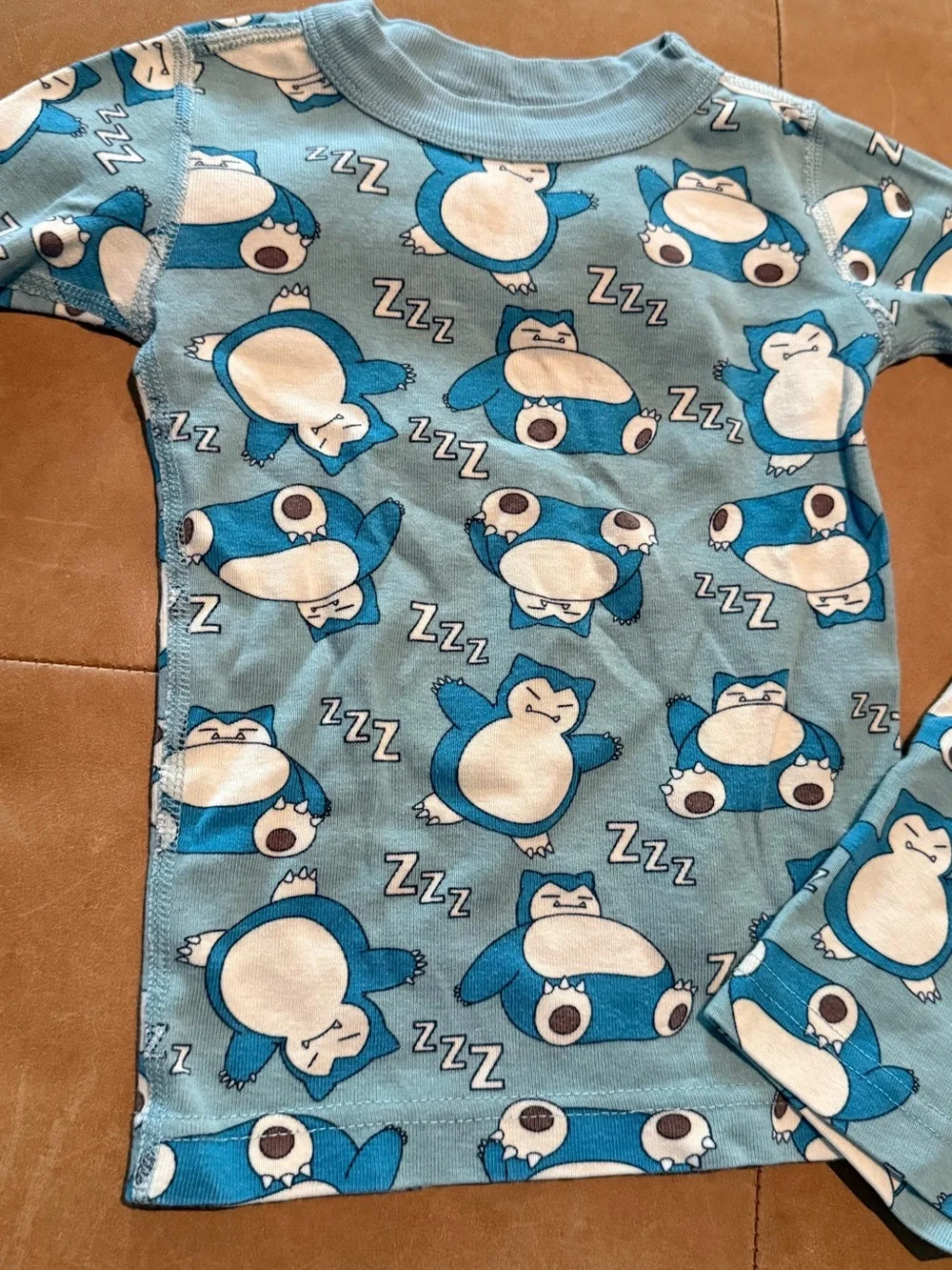 Hanna Andersson Organic Cotton Pokemon Snorlax Pajamas 3T
